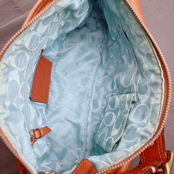 Coach Vintage Y2K Legacy Turnlock Shoulder Bag F12868 - Picture 7 of 10